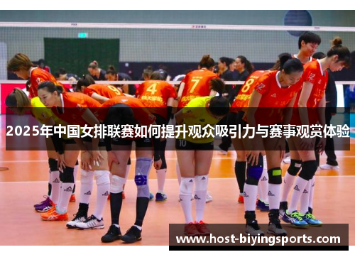 2025年中国女排联赛如何提升观众吸引力与赛事观赏体验