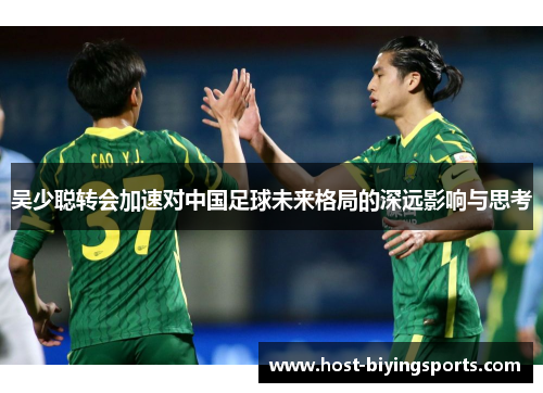 吴少聪转会加速对中国足球未来格局的深远影响与思考
